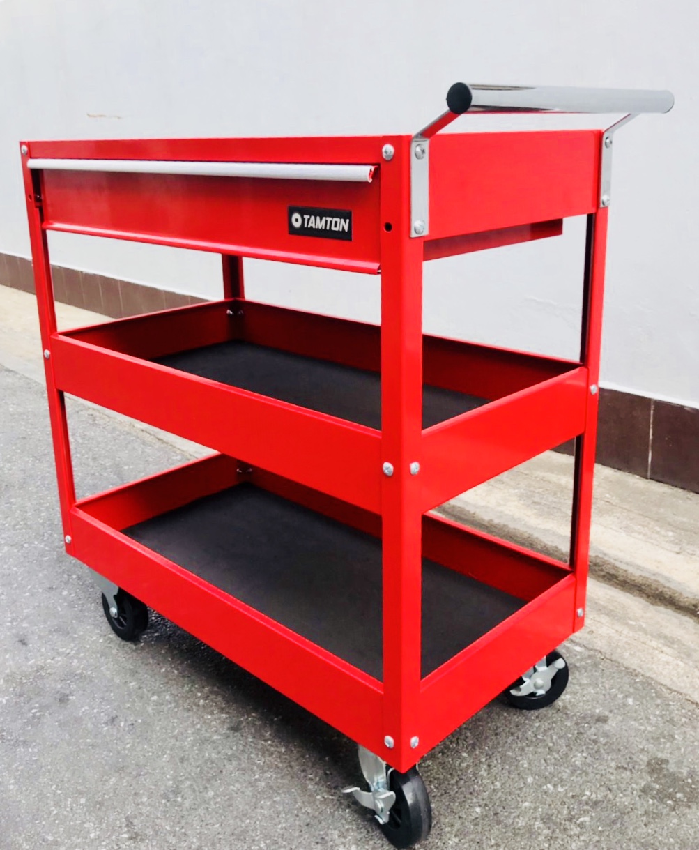 TAMTON TC-31 รถเข็นเครื่องมือช่าง 3 ชั้น - Image 4