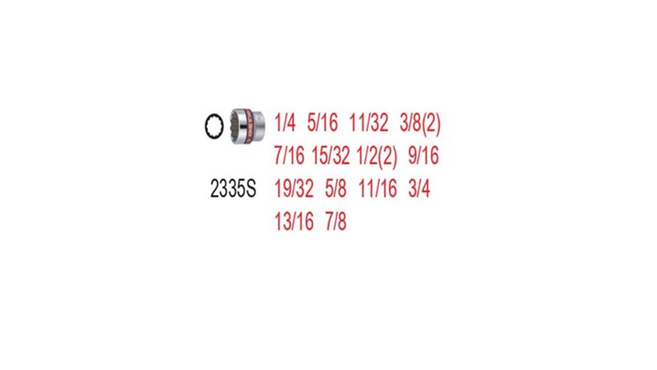 KINGTONY 3023SR บล็อกชุด 3/8นิ้ว 22 ตัวชุด - Image 2