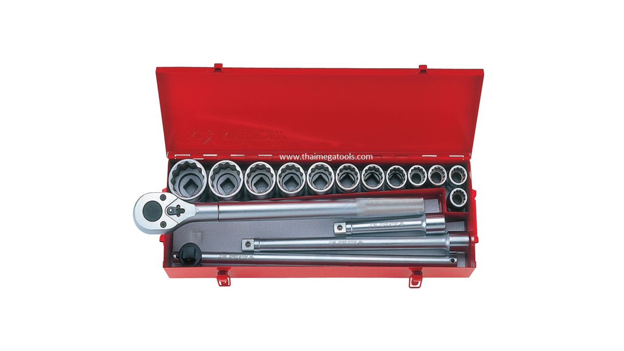 KINGTONY 6016MR 6316MR 6016SR บ๊อกชุด 3/4” 16 ตัวชุด