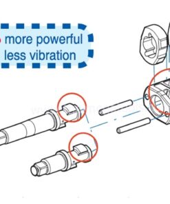 Kingtony เครื่องยิงบ๊อกลม 33411-040 HAMMER
