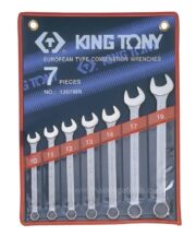 kingtony 1207MR ประแจแหวนข้าง-ปากตาย