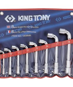 KINGTONY 10808MR ชุดประแจบ๊อกตัวแอล 2 หัว 8 ชิ้น ของแท้