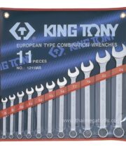 Kingtony 1211SR01 ประแจแหวนข้าง-ปากตาย