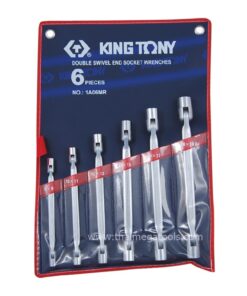 Kingtony 1A06MR ประแจบ๊อกซ์ 2 หัว แบบอ่อนตัว ชุด 6 ตัว ของแท้