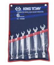 Kingtony 1B06MR ประแจปากตายข้างบ๊อก ชุด 6 ตัว