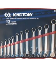 Kingtony 1C12MR ประแจแหวนคอตรงแบบชุด