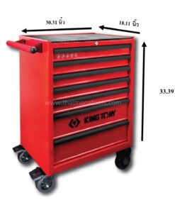 KINGTONY ตู้เครื่องมือ 7 ลิ้นชัก พร้อมชุดเครื่องมือ 173 ชิ้น รุ่น 934-000MR ชุดมาสเตอร์สำหรับอู่รถยนต์