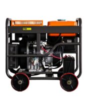 ROWEL DG9000CLEi เครื่องปั่นไฟดีเซลระบบอินเวอร์เตอร์ 9 KW ด้านข้าง