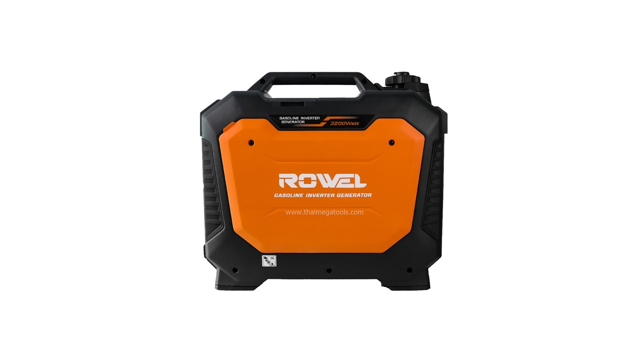 Rowel 3200is เครื่องปั่นไฟระบบอินเวอร์เตอร์ 3.2kw. ด้านข้าง