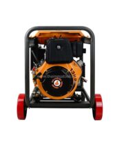 Rowel DG6500CLES เครื่องปั่นไฟดีเซล5.5 kw ด้านข้าง