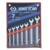 kingtony 1207SR ประแจแหวนข้าง-ปากตาย