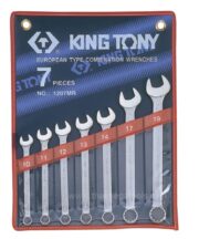 kingtony 1207SR ประแจแหวนข้าง-ปากตาย