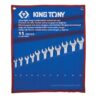 kingtony12A1MRN ชุดประแจแหวนข้างปากตายตัวยาว 11 ตัว/ชุด