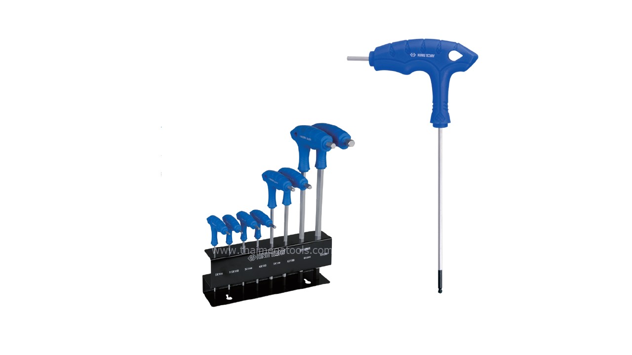 kingtony 22118MR ประแจหัวบอลหกเหลี่ยมด้ามตัวL