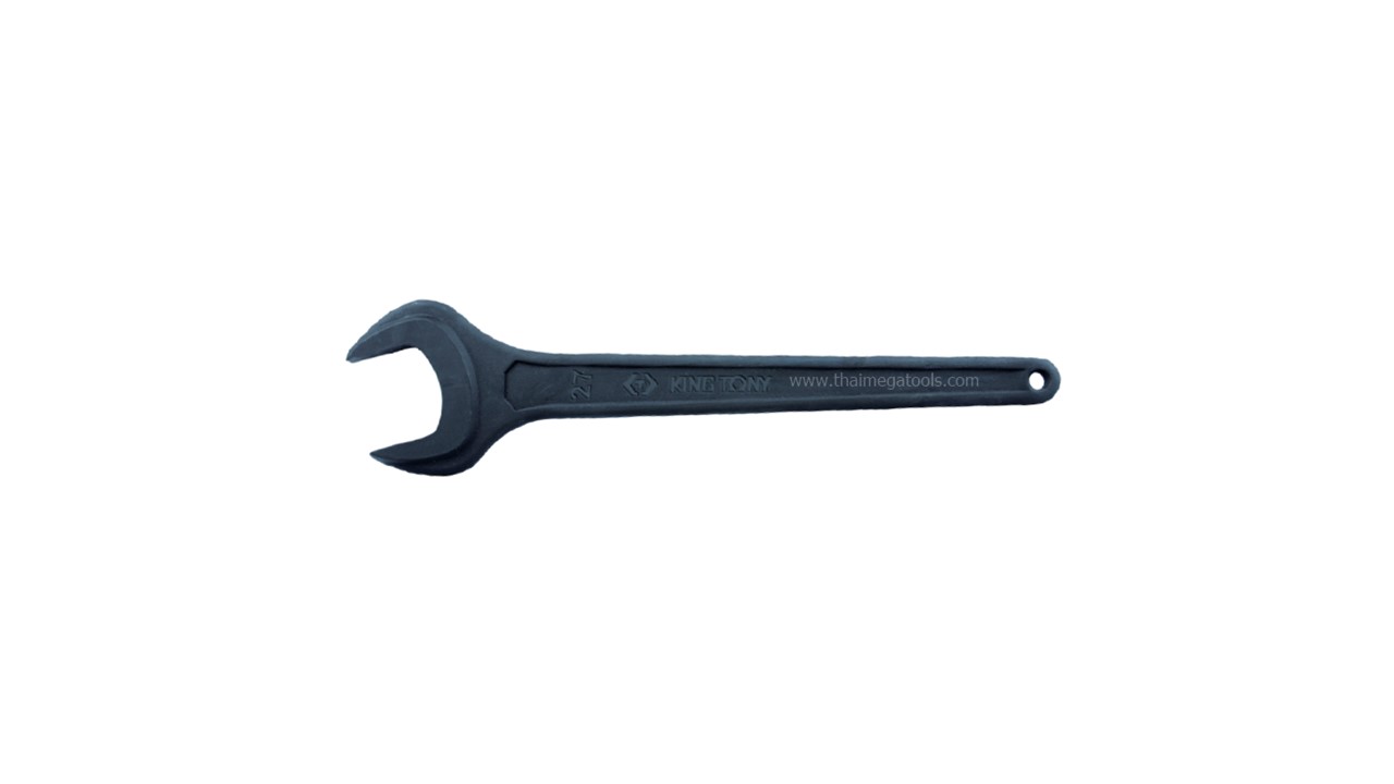 KINGTONY 10F0 ประแจปากตายหัวเดี่ยวสีดำ