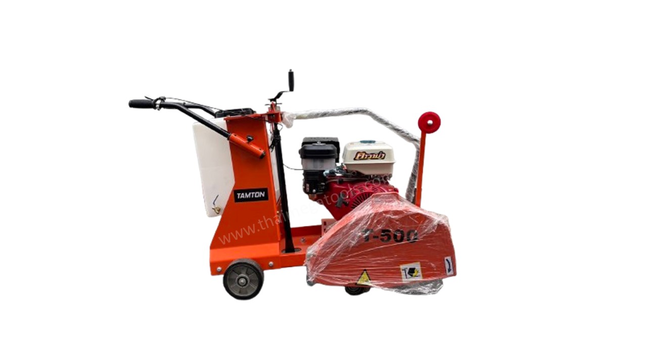 TAMTON T-500K เครื่องตัดถนนคอนกรีต ติดเครื่องยนต์ KAWAMA ตัดคอนกรีตลึกสูงสุด 18 ซม.