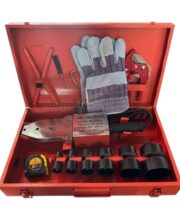เครื่องเชื่อมท่อ PPR OKURA รุ่น OK-63PEW ชุดสีแดง พร้อมหัวเชื่อมและกรรไกรตัดท่อ