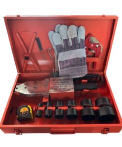 เครื่องเชื่อมท่อ PPR OKURA รุ่น OK-63PEW ชุดสีแดง พร้อมหัวเชื่อมและกรรไกรตัดท่อ