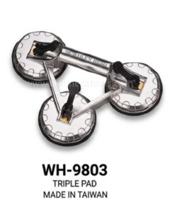 ตัวดูดกระจก 3 ขา OKURA รุ่น WH-9803 เกรดไต้หวัน สำหรับยกกระจกบานใหญ่และแผ่นเหล็ก