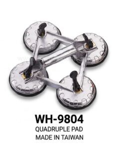 ตัวดูดกระจก 4 ขา OKURA รุ่น WH-9804 เกรดไต้หวัน สำหรับงานหนักพิเศษ ยกได้สูงสุด 120 กก.