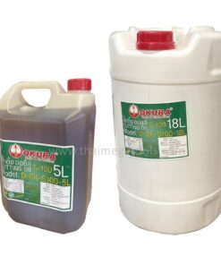 น้ำมันหล่อเย็น OKURA S100 ขนาด 5 ลิตร และ 18 ลิตร ป้ายเขียว