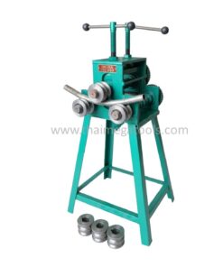 เครื่องดัดเหล็กโค้ง OKURA D-OK-HPB09 พร้อมชุดลูกกลิ้งและขาตั้ง