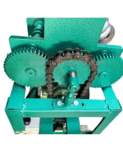 ระบบเฟืองและโซ่ขับเคลื่อน เครื่องดัดเหล็กโค้ง OKURA D-OK-EPB09 ส่งกำลังสูง