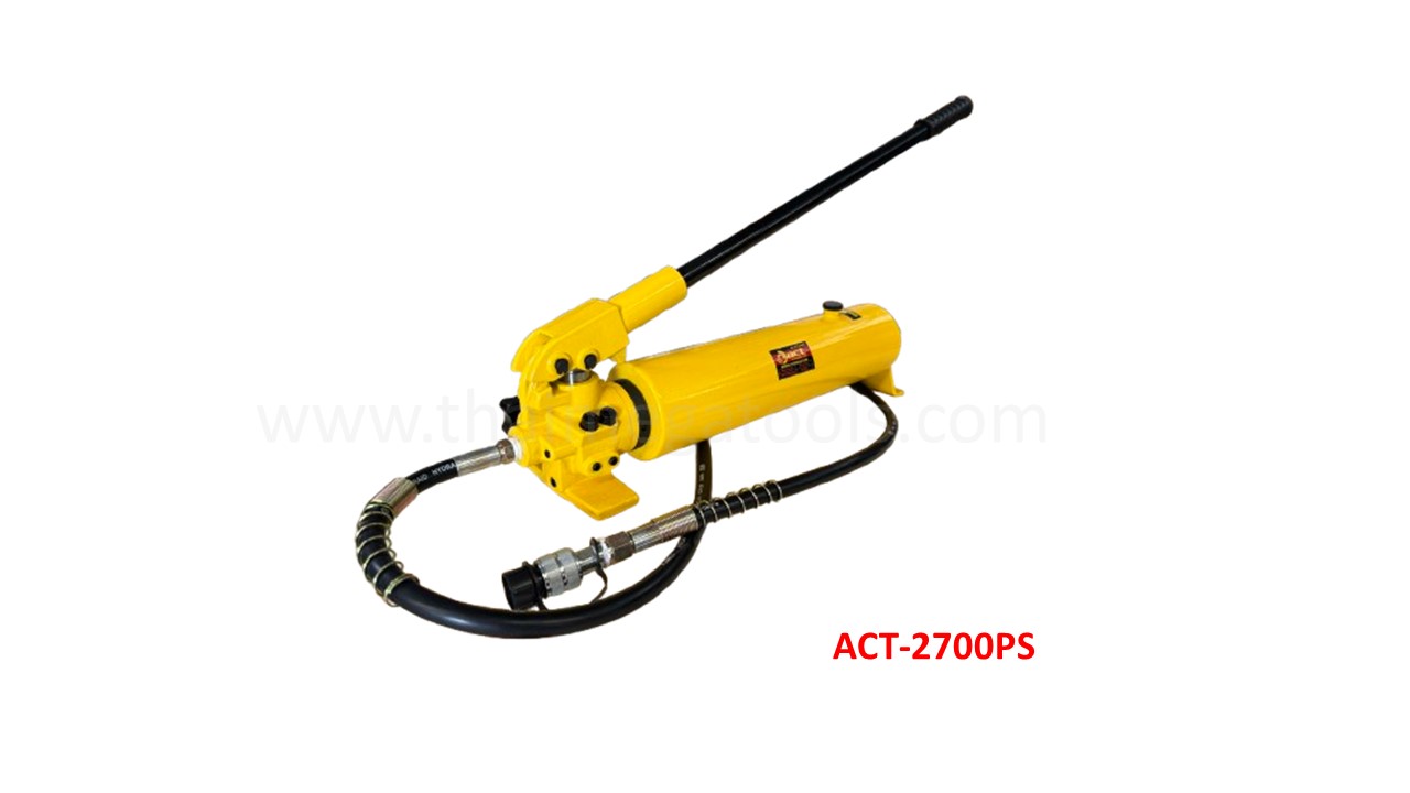 ปั๊มไฮดรอลิกมือโยก ACT รุ่น ACT-2700PS ถังน้ำมันใหญ่พิเศษ 700 BAR
