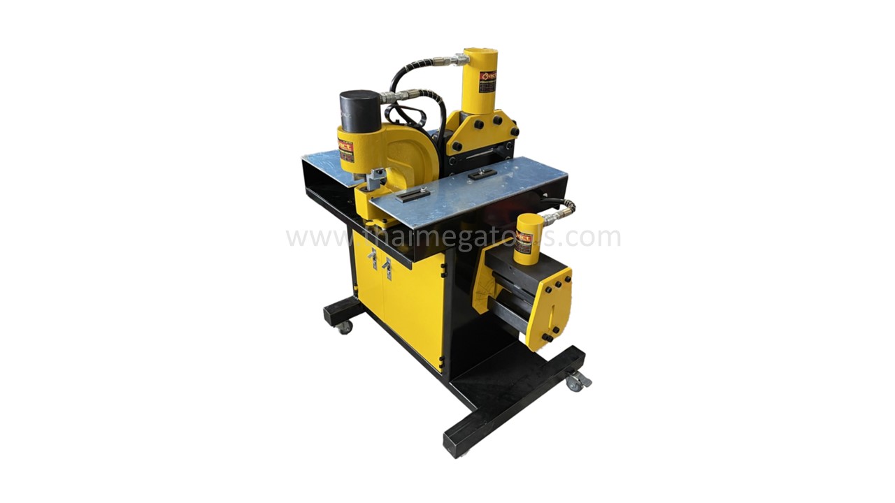 เครื่องตัดบัสบาร์ ดัดบัสบาร์ พั้นซ์เจาะรู ไฮดรอลิค ACT รุ่น ACT-200-3IN1