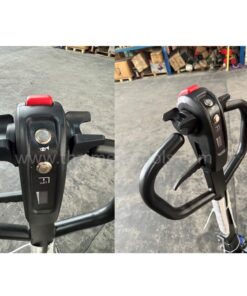 ด้ามจับบังคับทิศทางและปุ่มควบคุม รถลากพาเลทไฟฟ้า 24V OKURA รุ่น E-OK-BPP02