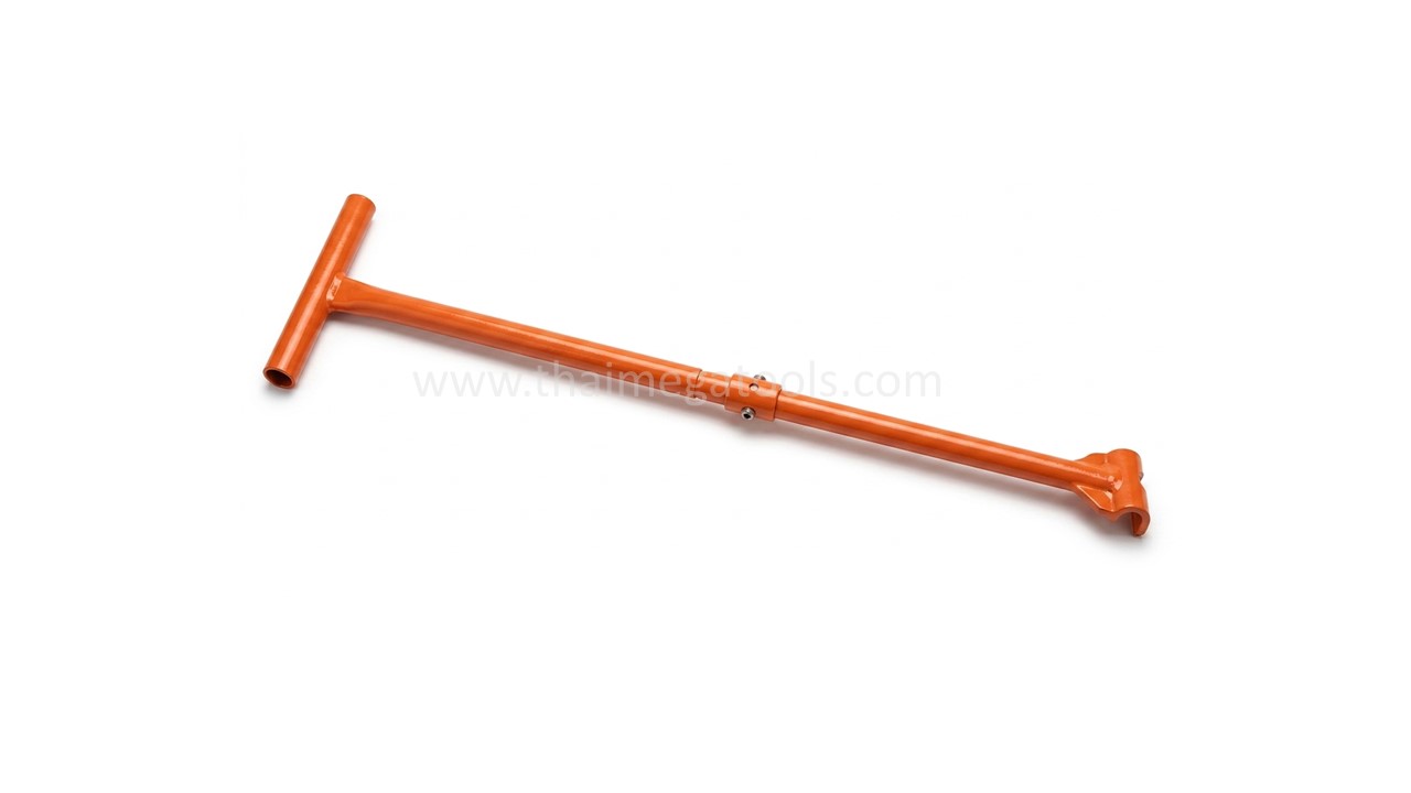 ด้ามจับเต่าลากเครื่องจักร OKURA รุ่น E-CRA-P1 สีส้ม แข็งแรงทนทาน