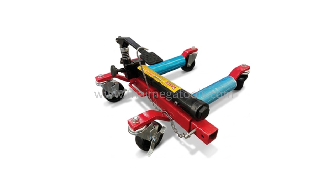 อุปกรณ์เคลื่อนย้ายรถยนต์ OKURA รุ่น E-OK-12GO-N ระบบไฮดรอลิกสำหรับยกรถในพื้นที่จำกัด