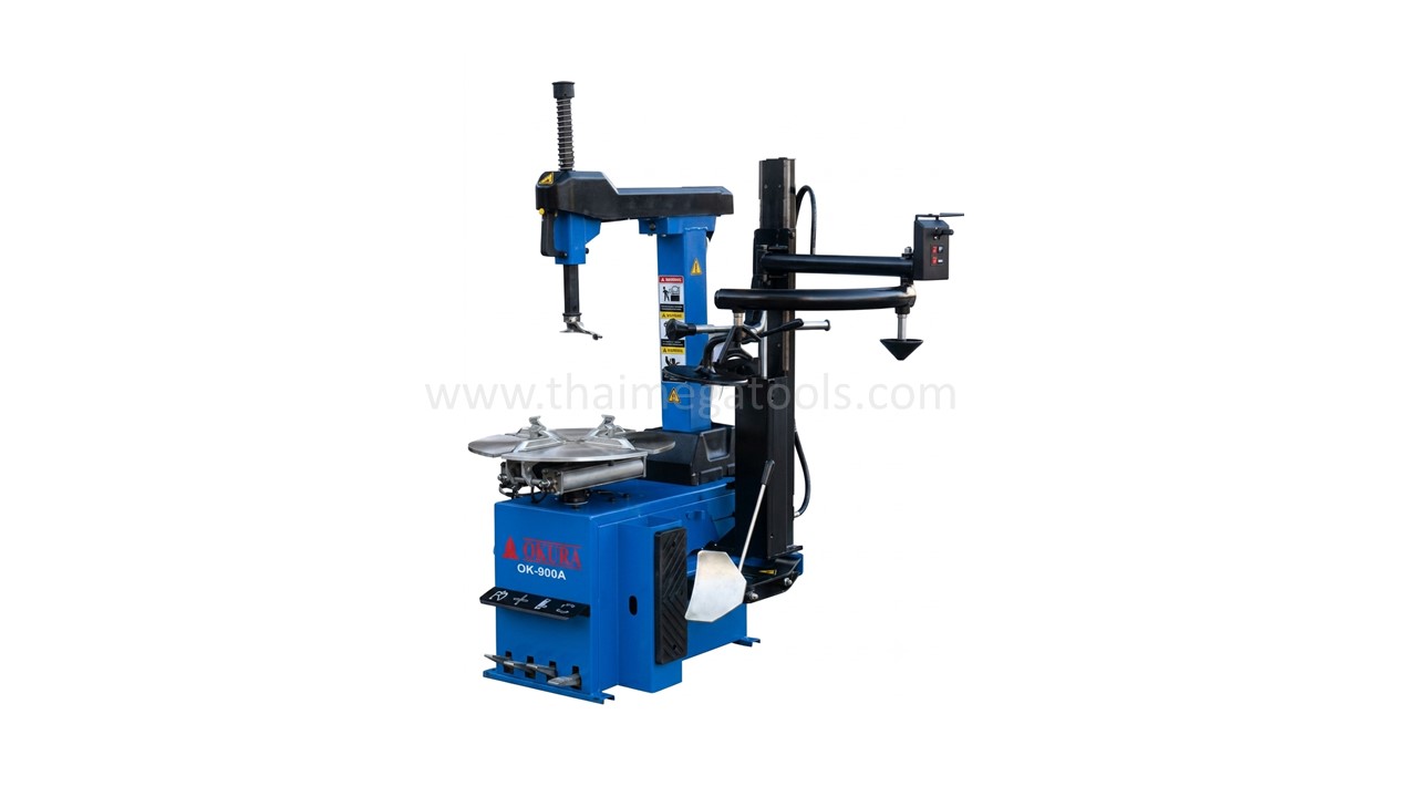 เครื่องถอด-เปลี่ยนยางรถยนต์ OKURA รุ่น OK-900L ระบบล็อคลม