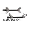 ตัวถอดคอล์ยสปริงแบบขันเกลียว OKURA รุ่น E-OK-SC0304 สำหรับงานซ่อมช่วงล่าง