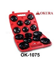 ชุดถอดไส้กรองน้ำมันเครื่อง OKURA รุ่น OK-1-075 เครื่องมือช่างคุณภาพดีสำหรับถอดกรองน้ำมันเครื่อง