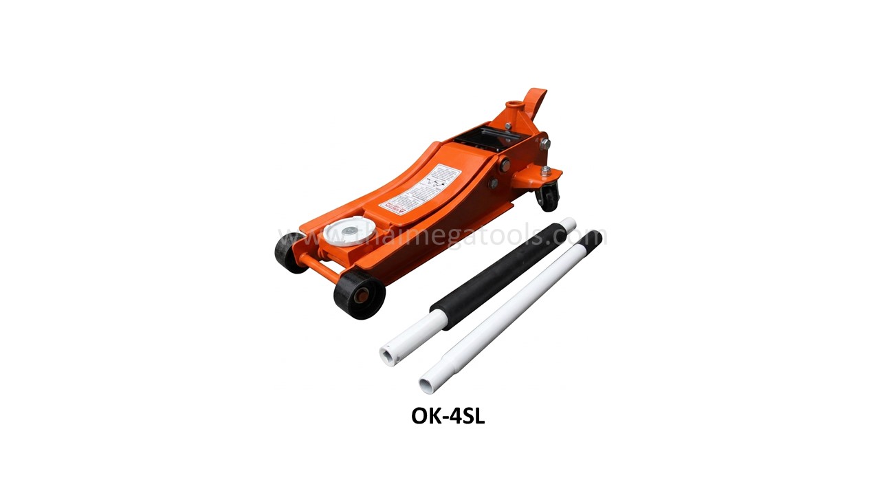 แม่แรงตะเข้พกพา OKURA รุ่น OK-4SL ขนาด 4 ตัน สีส้ม
