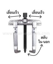เหล็กดูด 2 ขา OKURA ปรับเลื่อนสลับดูดใน-นอกได้ คุณภาพสูง
