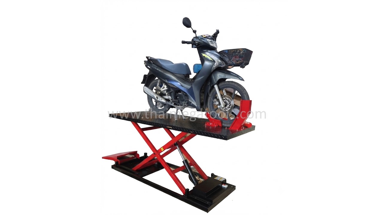 ลิฟต์ยกรถจักรยานยนต์ระบบไฮดรอลิกไฟฟ้า OKURA รุ่น E-OK-MML600