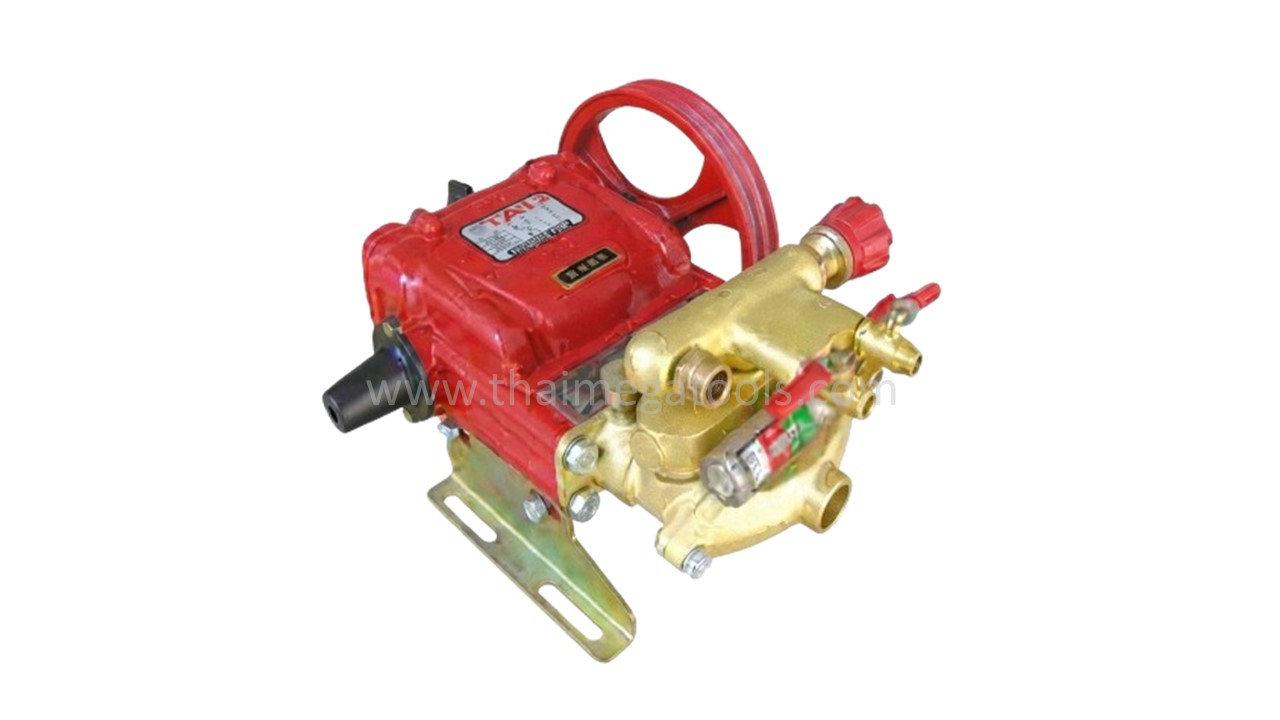 ปั๊มพ่นยารุ่น OKURA FN-30B" หรือ "ปั๊มพ่นยาอัตโนมัติ OKURA FN-30B สีแดงและทอง