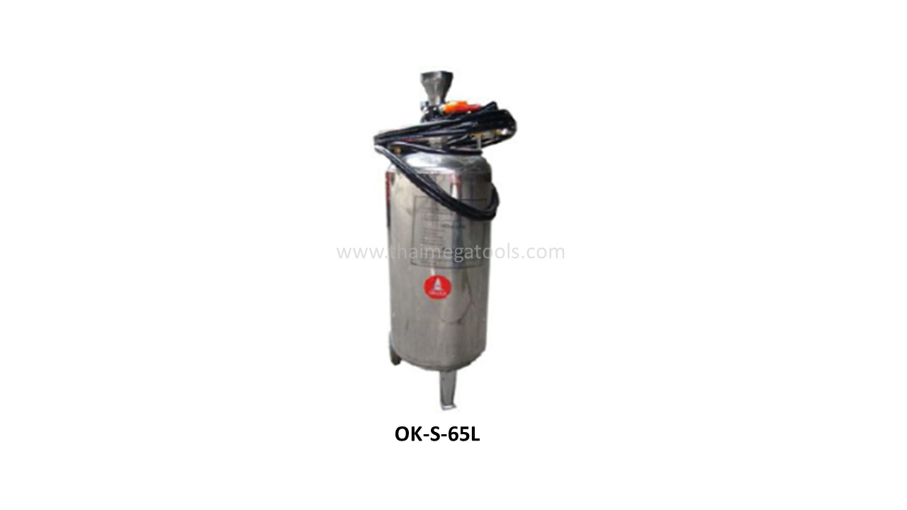 ถังฉีดโฟมสแตนเลส OKURA รุ่น OK-S-65L ความจุ 65 ลิตร สำหรับล้างรถ