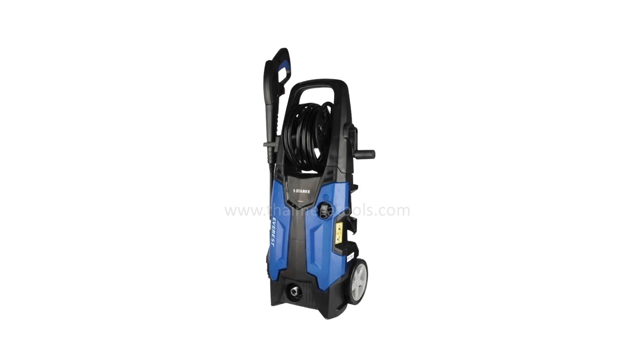 เครื่องฉีดน้ำแรงดันสูง STARKE รุ่น Jungfrau SCL-145P สีน้ำเงินดำ พร้อมล้อ and ด้ามจับ