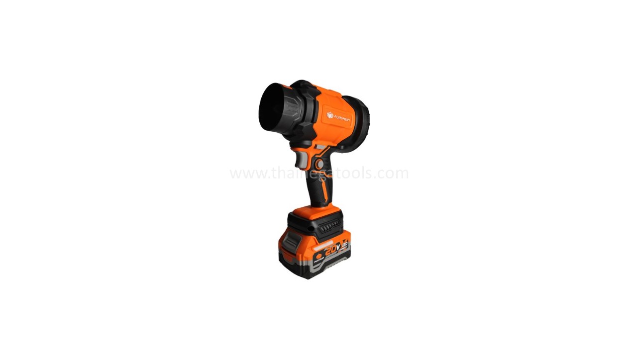 เครื่องเป่าลมมือถือไร้สาย พัดลมเทอร์โบ PUMPKIN 20V รุ่น 50475