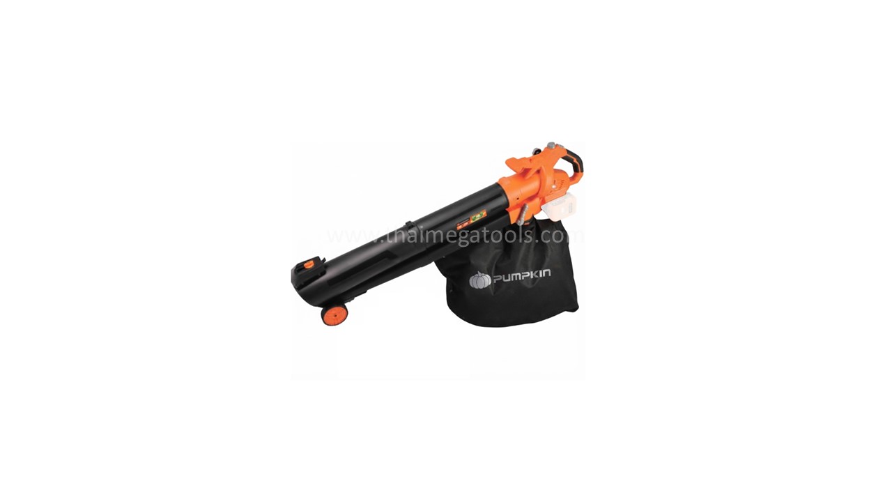 PUMPKIN รุ่น 50548 - เครื่องเป่า ดูด ย่อยใบไม้ไร้สาย ไร้แปรงถ่าน 3-in-1