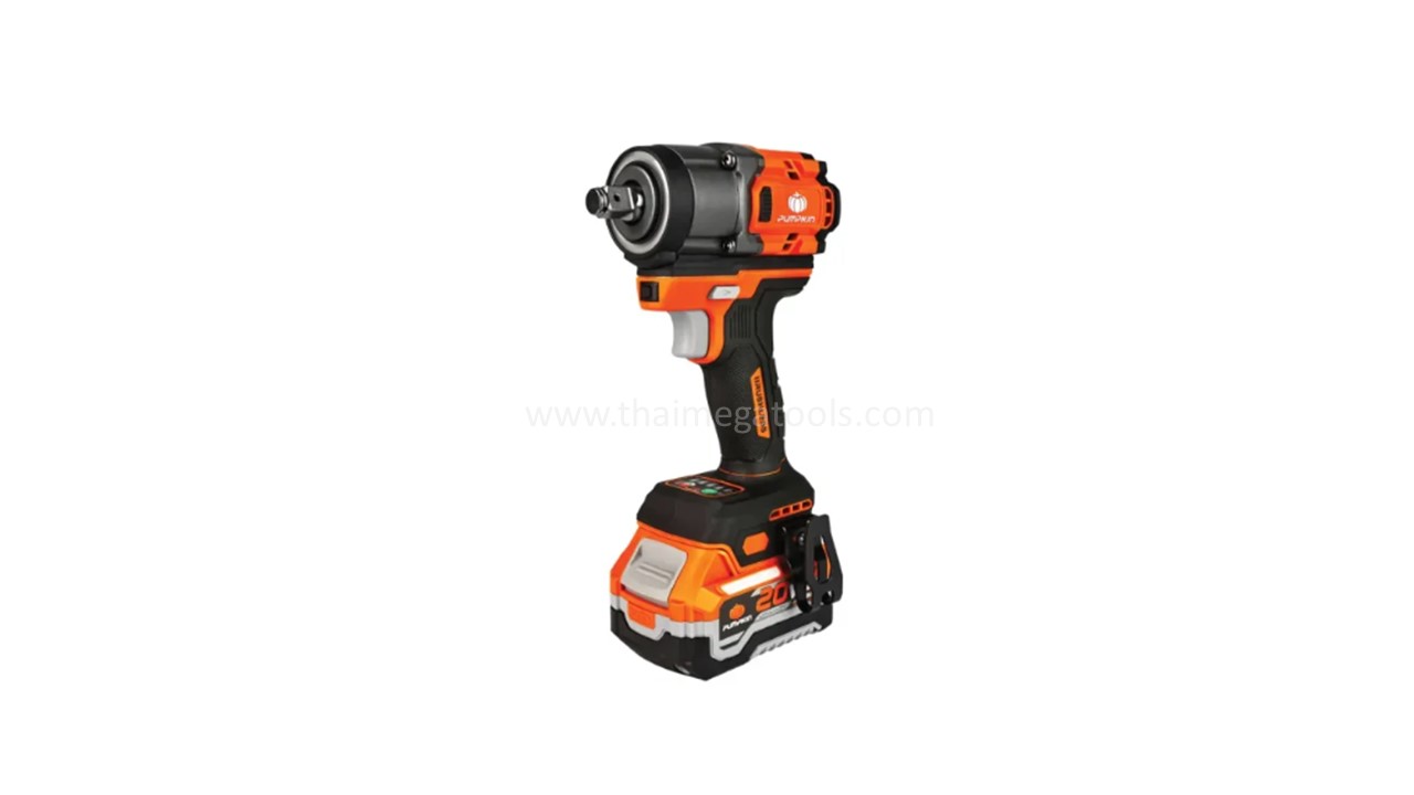 PUMPKIN บล็อกกระแทกไร้สาย 20V รุ่น 50629 เครื่องมือช่างไร้แปรงถ่าน