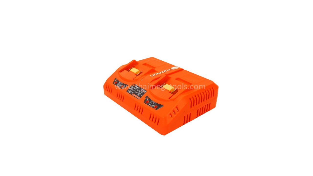 เครื่องชาร์จแบตเตอรี่แบบชาร์จคู่ 2 ช่อง PUMPKIN รุ่น 50385 P20