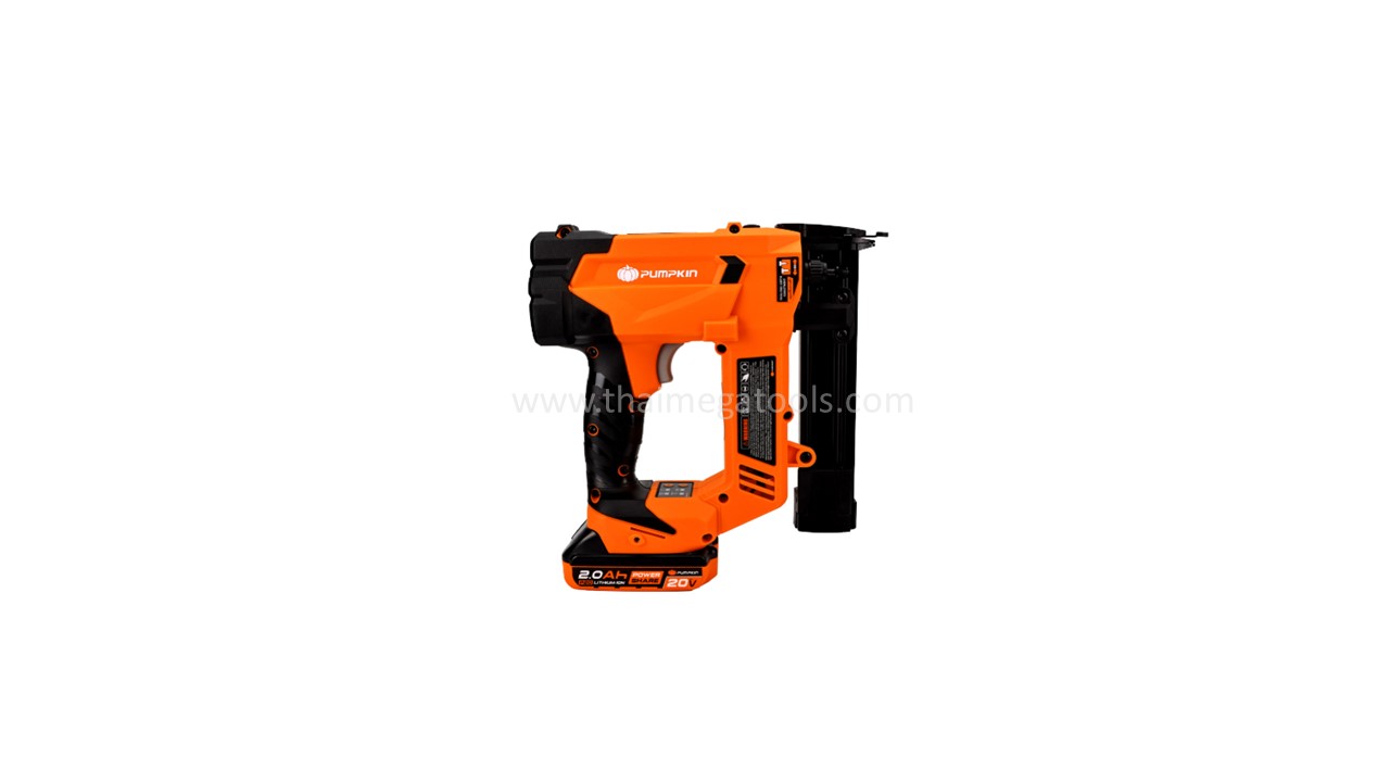 เครื่องยิงตะปูไร้สาย PUMPKIN 20V รุ่น 50481 F32 เครื่องเปล่า