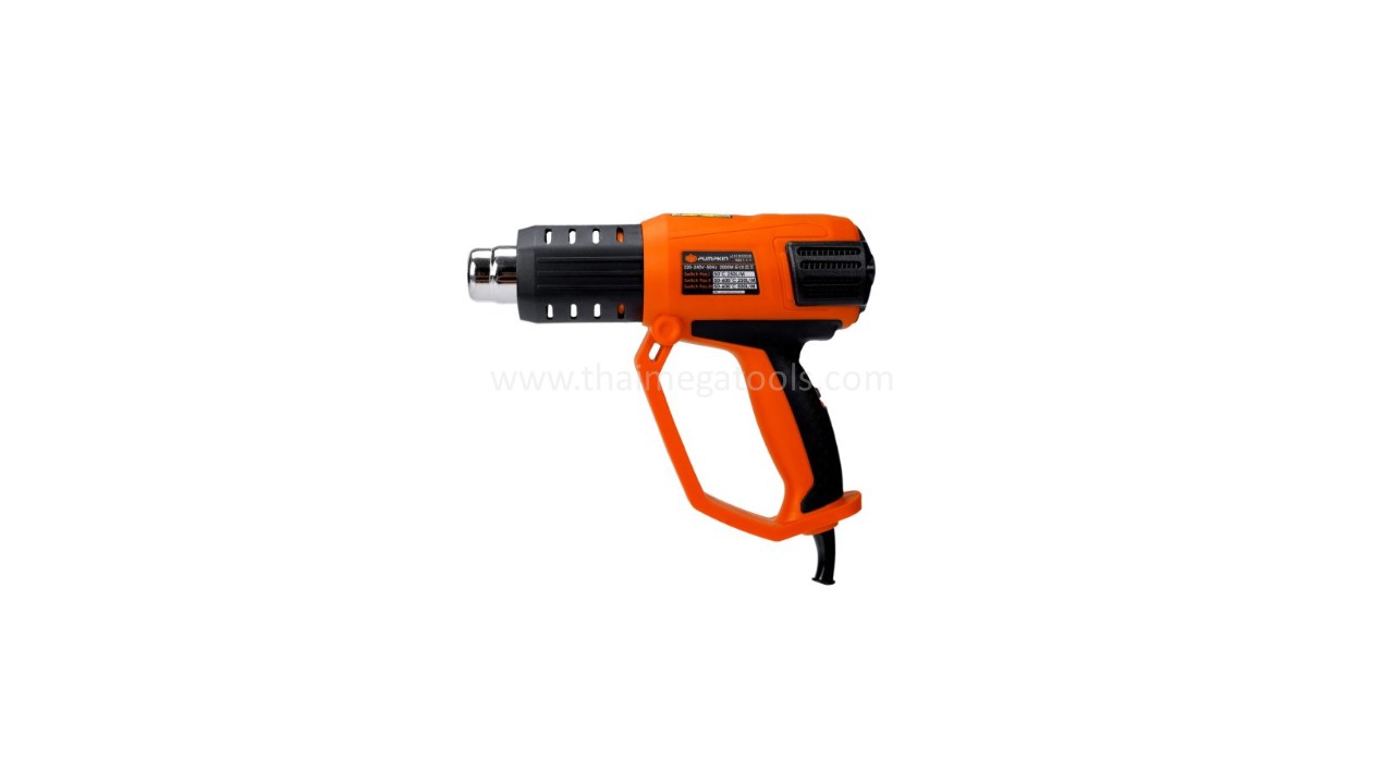 เครื่องเป่าลมร้อน PUMPKIN รุ่น 50111 สวิตช์ 3 ระดับ กำลังไฟ 2000W ฮีตเตอร์เซรามิก สีส้ม