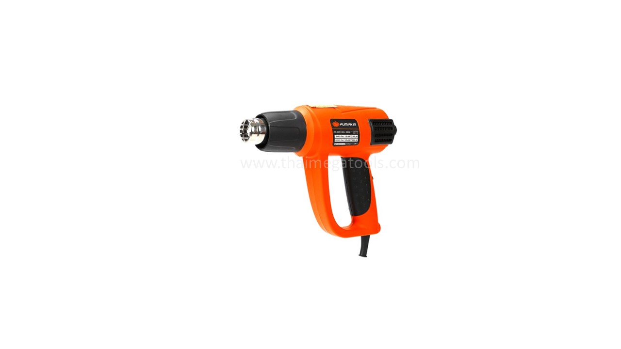 เครื่องเป่าลมร้อน PUMPKIN รุ่น 50110 สวิตช์ 2 ระดับ มุมมองด้านข้าง